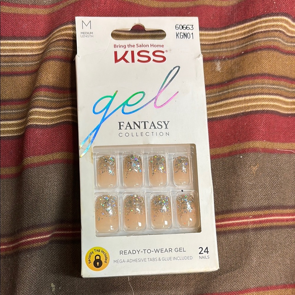 KISS Gel Fantasy Collection - Glitter Nails